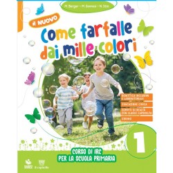 COME NUOVO  FARFALLE DAI MILLE COLORI - ELLEDICI IL CAPITELLO -