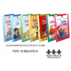 COLLANA TOPO DI BIBLIOTECA - PICCOLI -