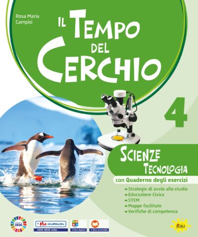 IL TEMP DEL CERCHIO Scienze Tecnologia 4 cover
