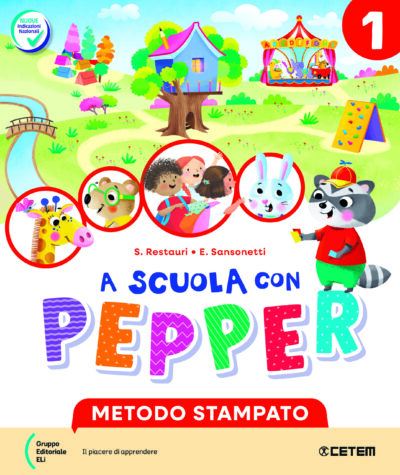 cover A SCUOLA CON PEPPER Metodo Stampato