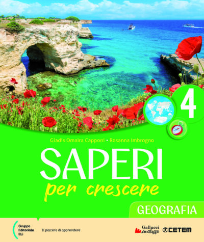 cover SAPERI PER CRESCERE Geografia 4