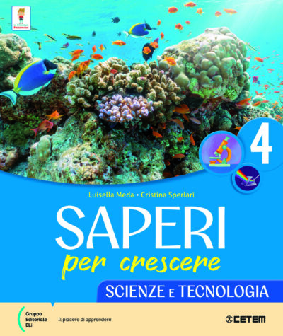 cover SAPERI PER CRESCERE Scienze 4
