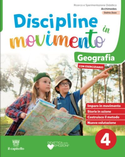 discipline in movimento geografia 4 cover