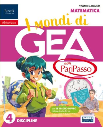 i mondi di gea matematica 4 cover