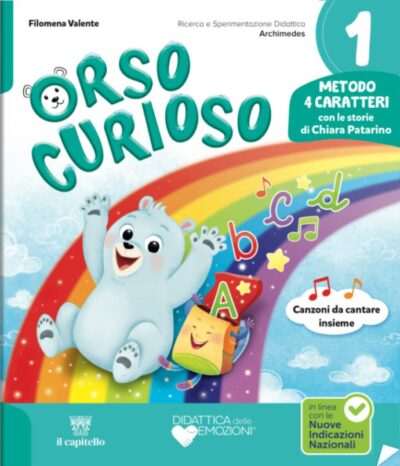 orso curioso 4 caratteri 1 cover
