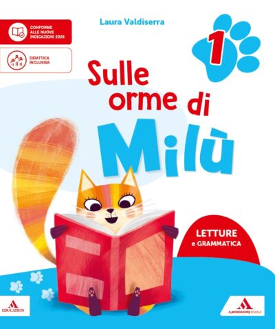 sulle orme di milu 1 cover letture e grammatica